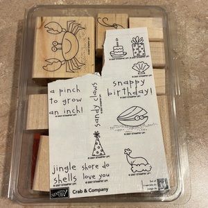 Stampin’ Up!  ‘Crab & Company’